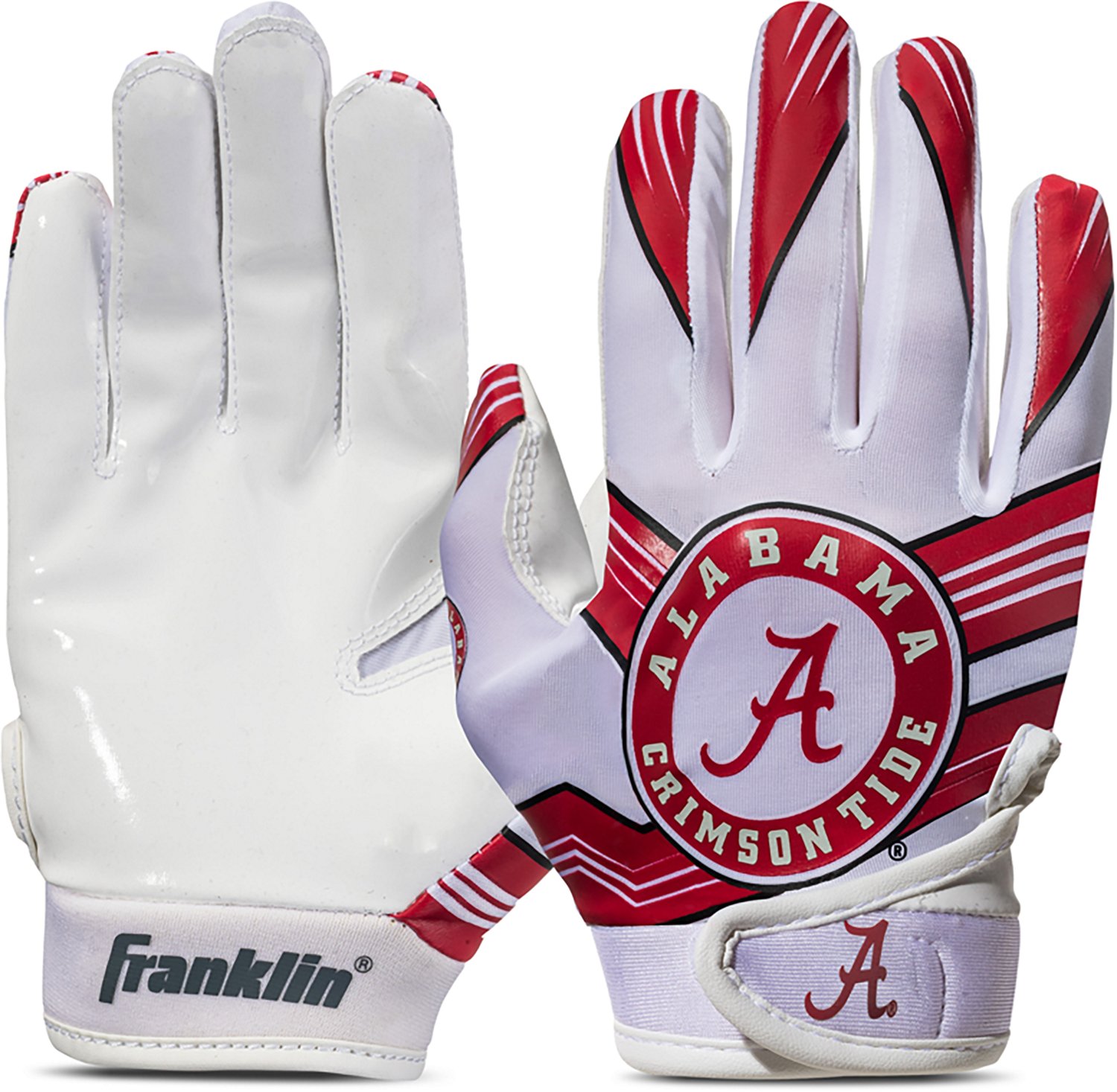 Franklin Kids' University of Alabama Football Receiver Gloves