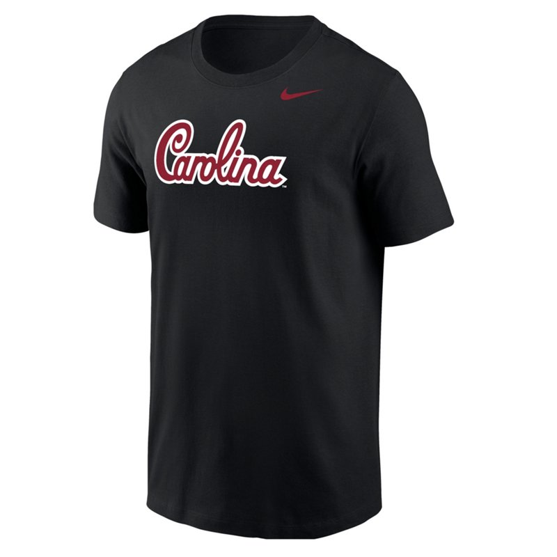 Nike Men's South Carolina Gamecocks Script T-Shirt - Black