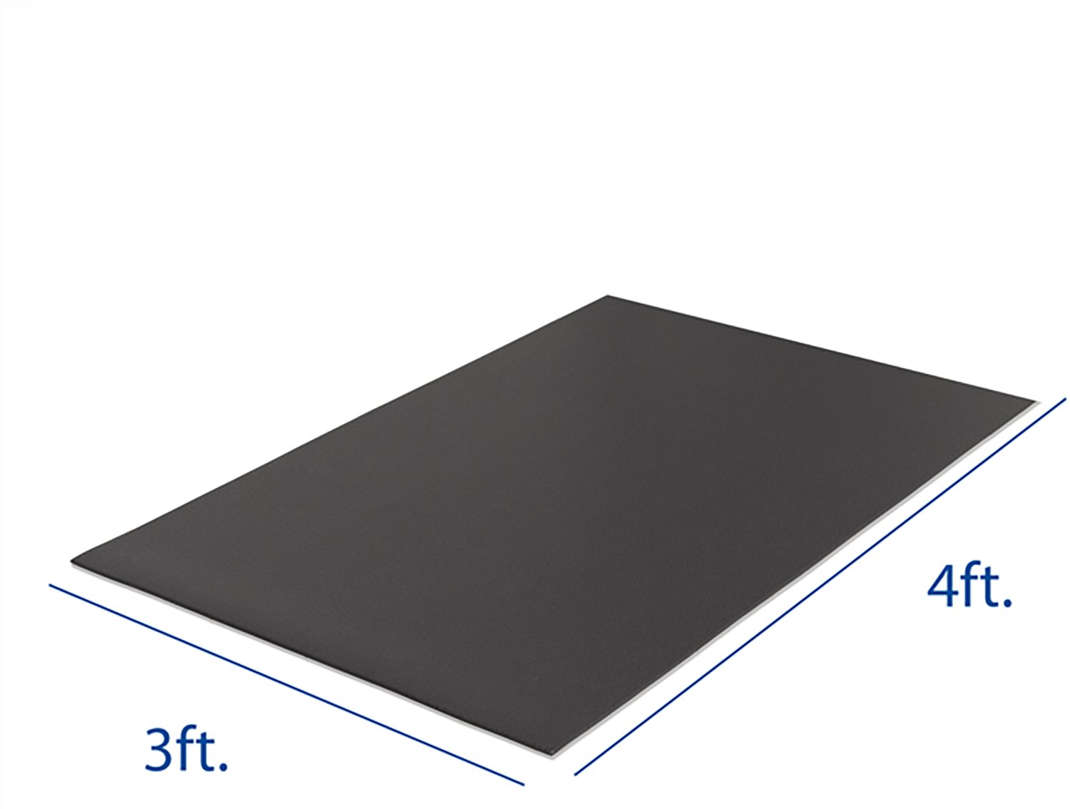 XTERRA 3 ft x 4 ft Exercise Bike Floor Mat - view number 2