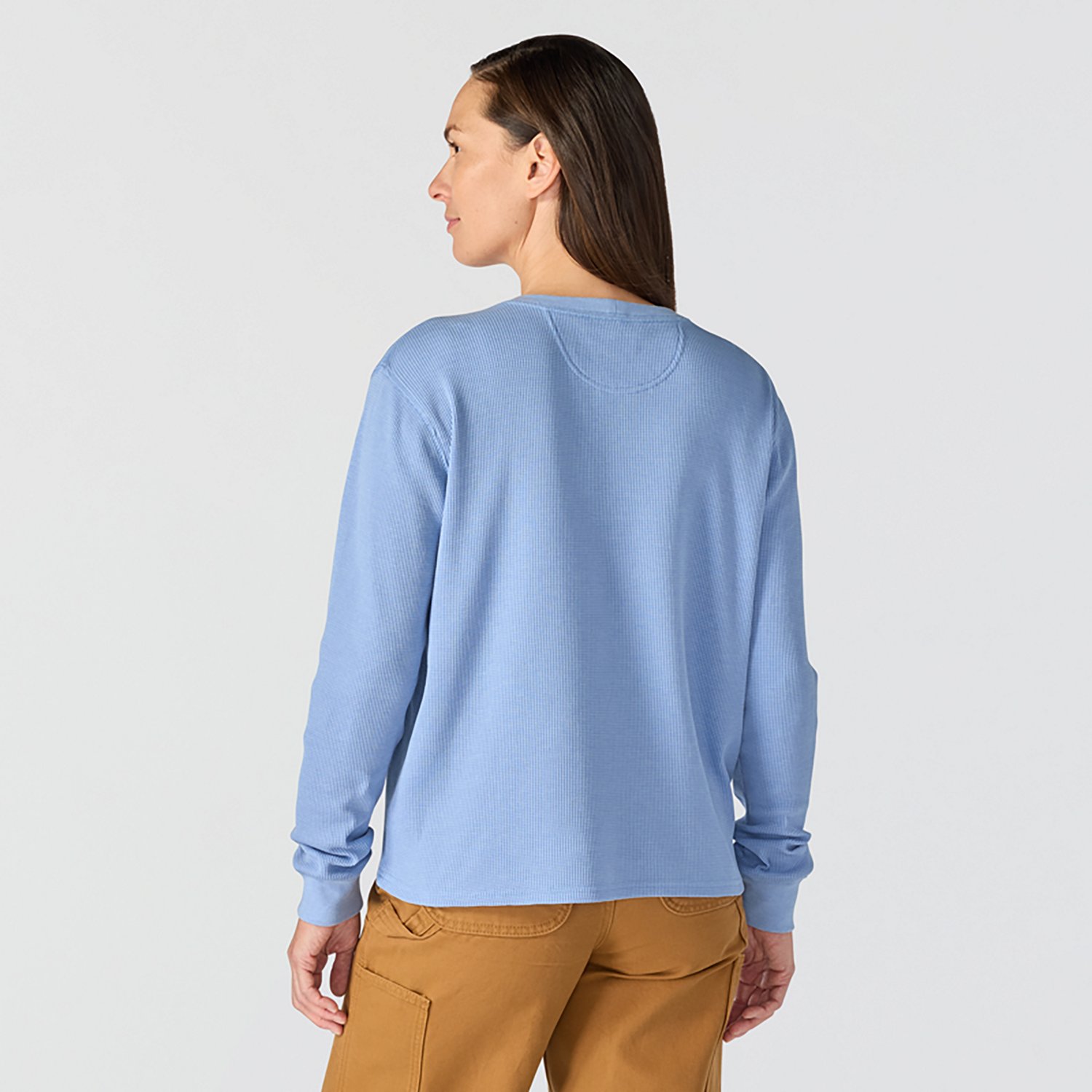 Carhartt Women's Waffle Knit Loose Long Sleeve T-Shirt