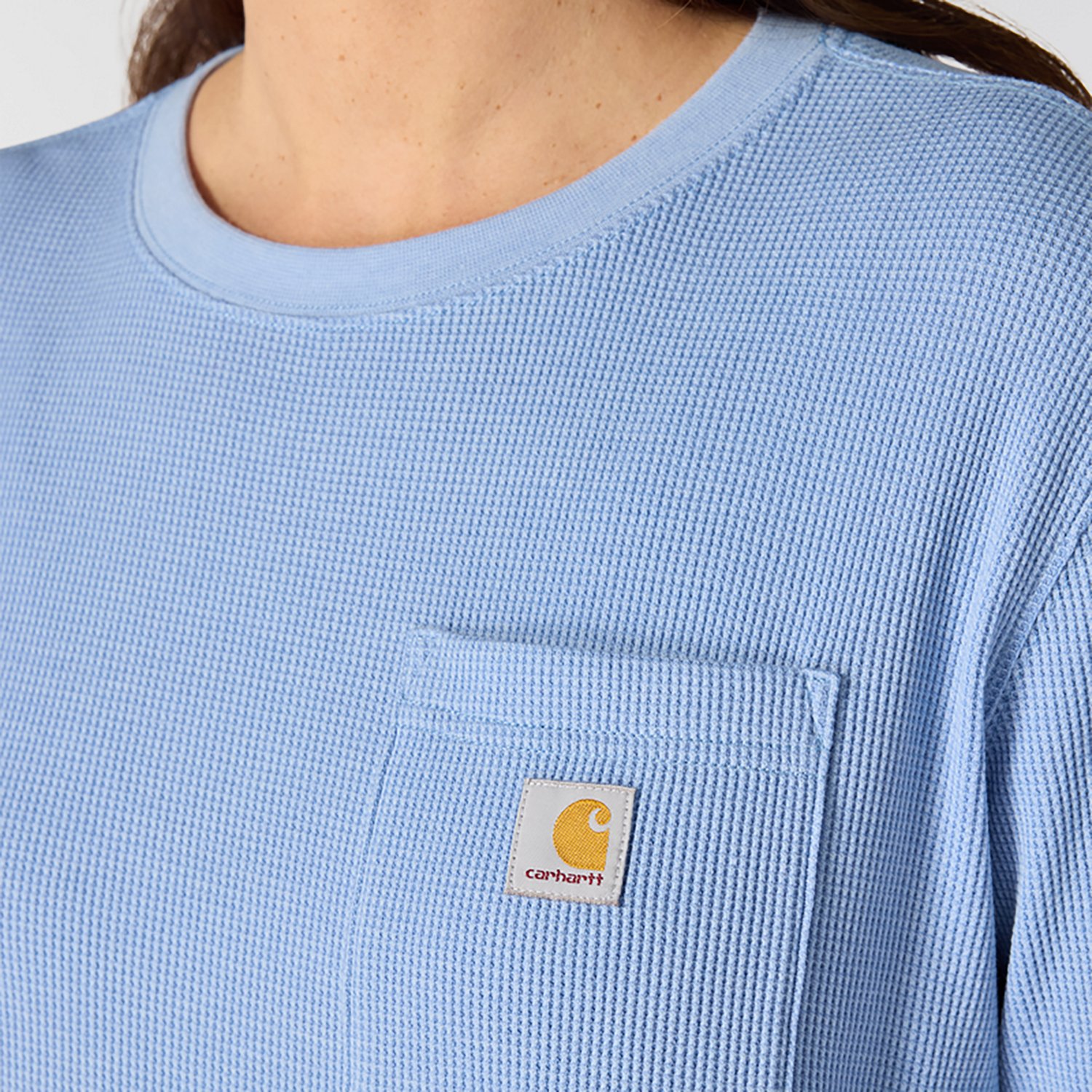 Carhartt Women's Waffle Knit Loose Long Sleeve T-Shirt
