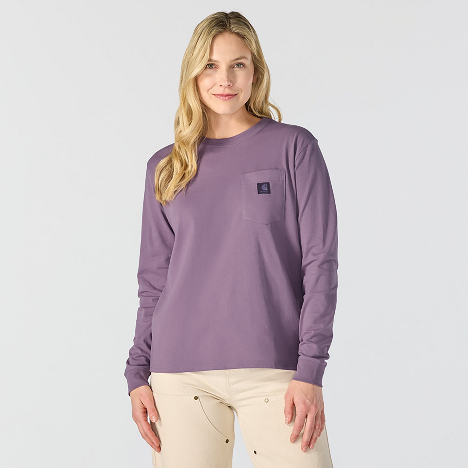 Carhartt Women's Irvine Loose Long Sleeve Pocket T-Shirt
