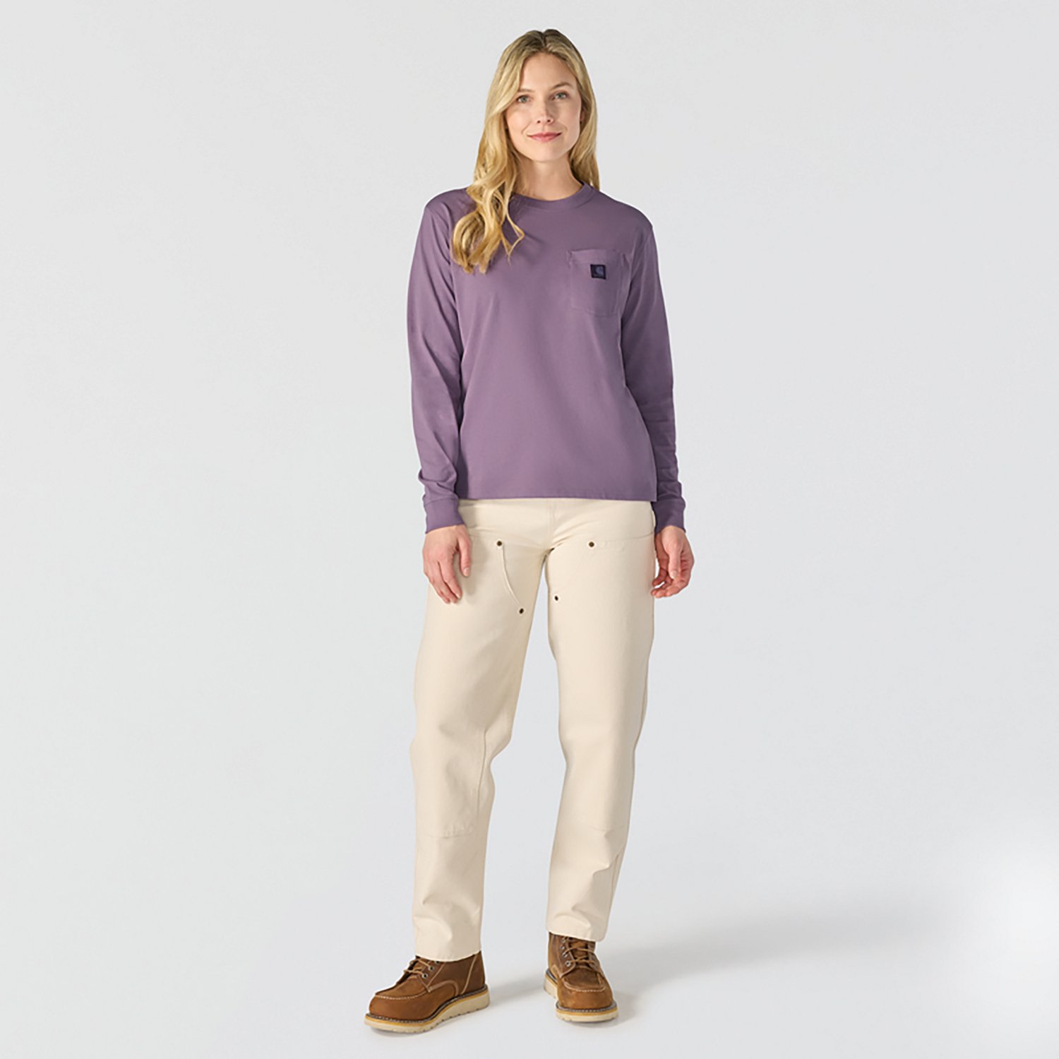 Carhartt Women's Irvine Loose Long Sleeve Pocket T-Shirt - view number 5