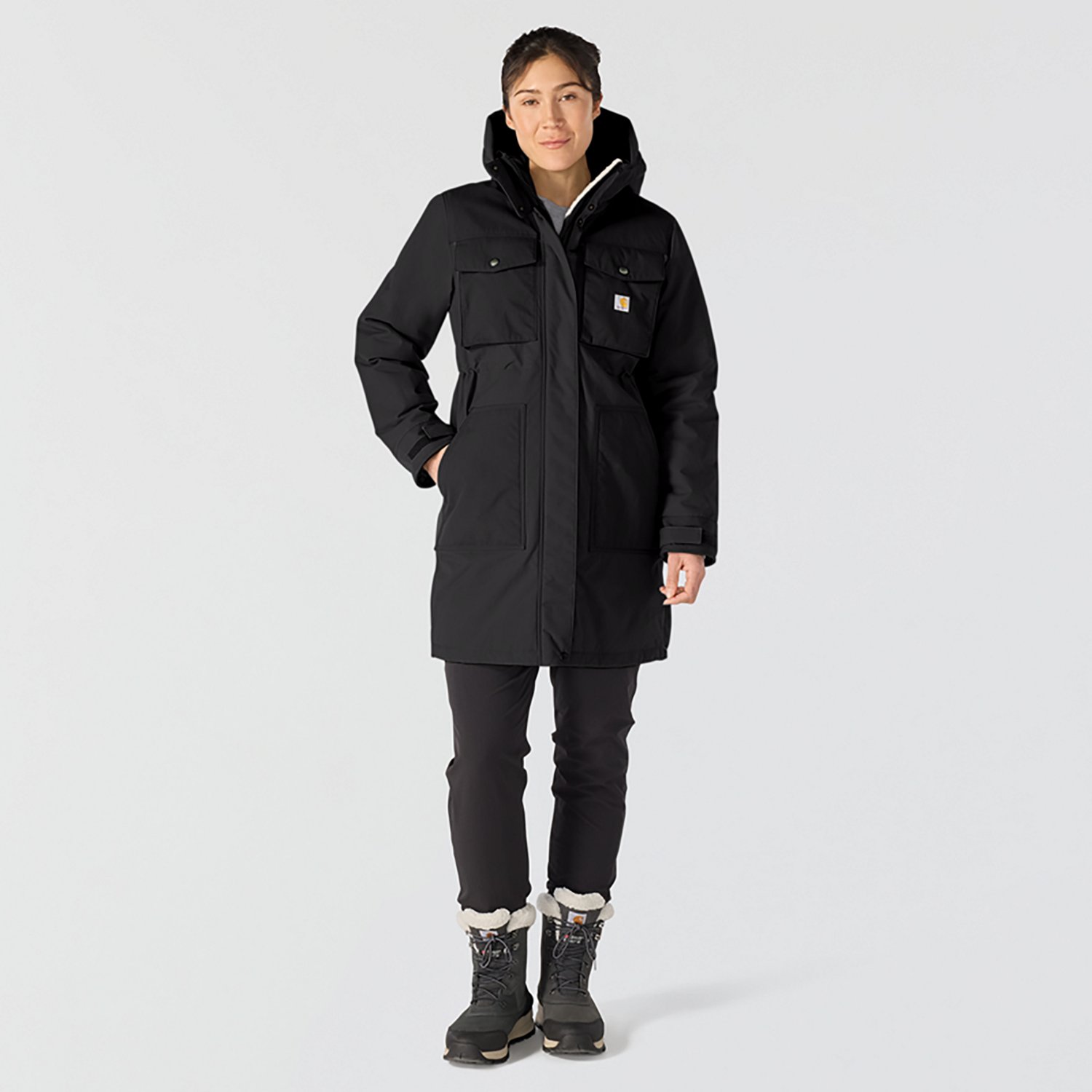 Carhartt Women's Rain Defender Wind Fighter Great Lands Parka