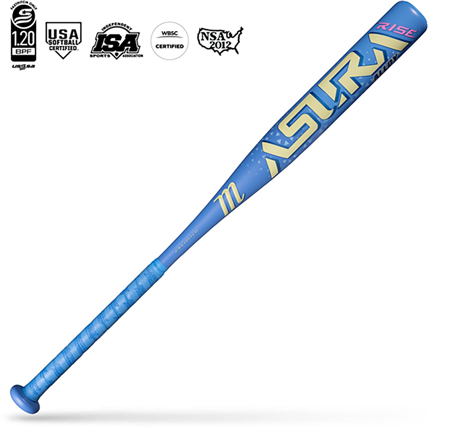 Marucci Adults’ 2027 Asura Rise Alloy Fastpitch USSSA Baseball Bat -12 - view number 2