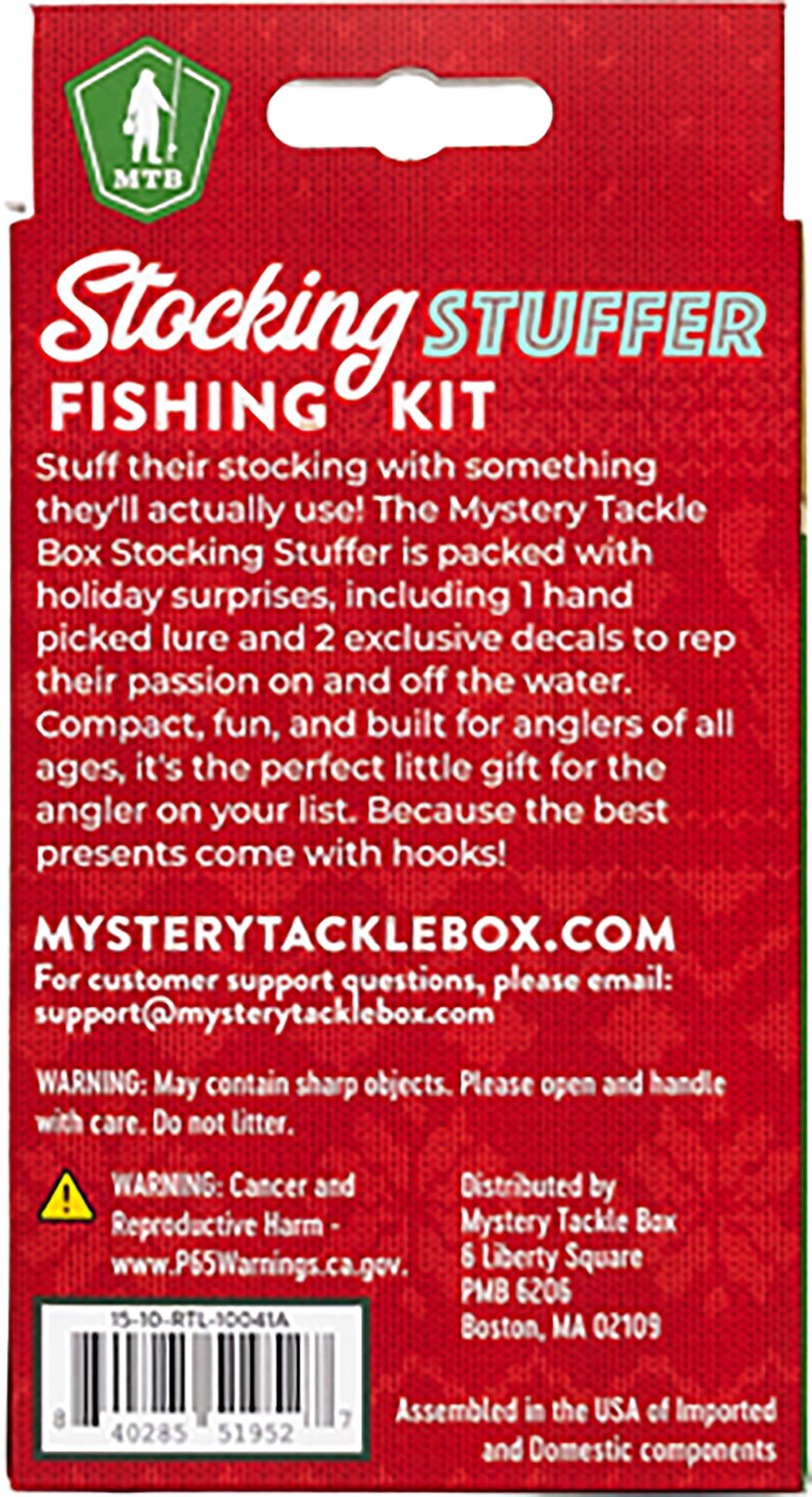 Mystery Tackle Box Stocking Stuffer Fishing Kit - view number 2
