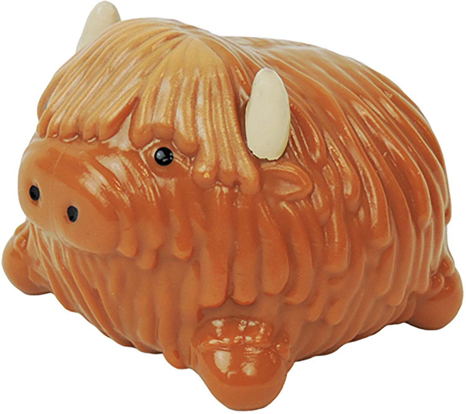 Toysmith Highland Cow Sugar Skwisheez - view number 2