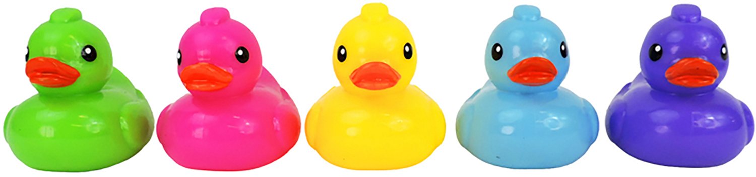Toysmith Neon Duck Sugar Skwisheez