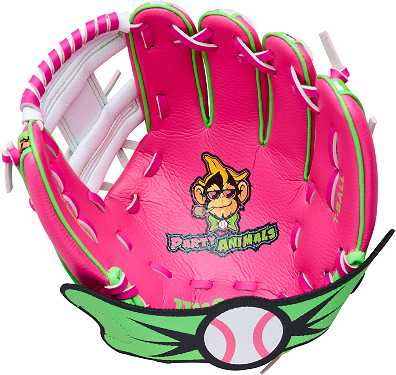 Wilson 10" A200 Party Animals with EZ Catch T-Ball Glove - view number 3