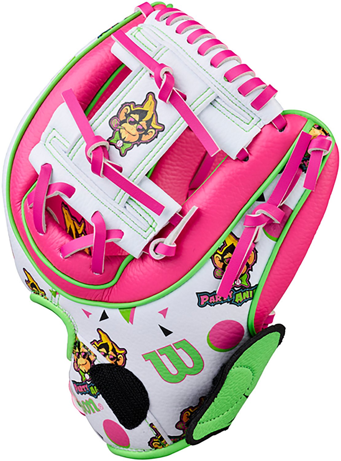 Wilson 10" A200 Party Animals with EZ Catch T-Ball Glove - view number 4