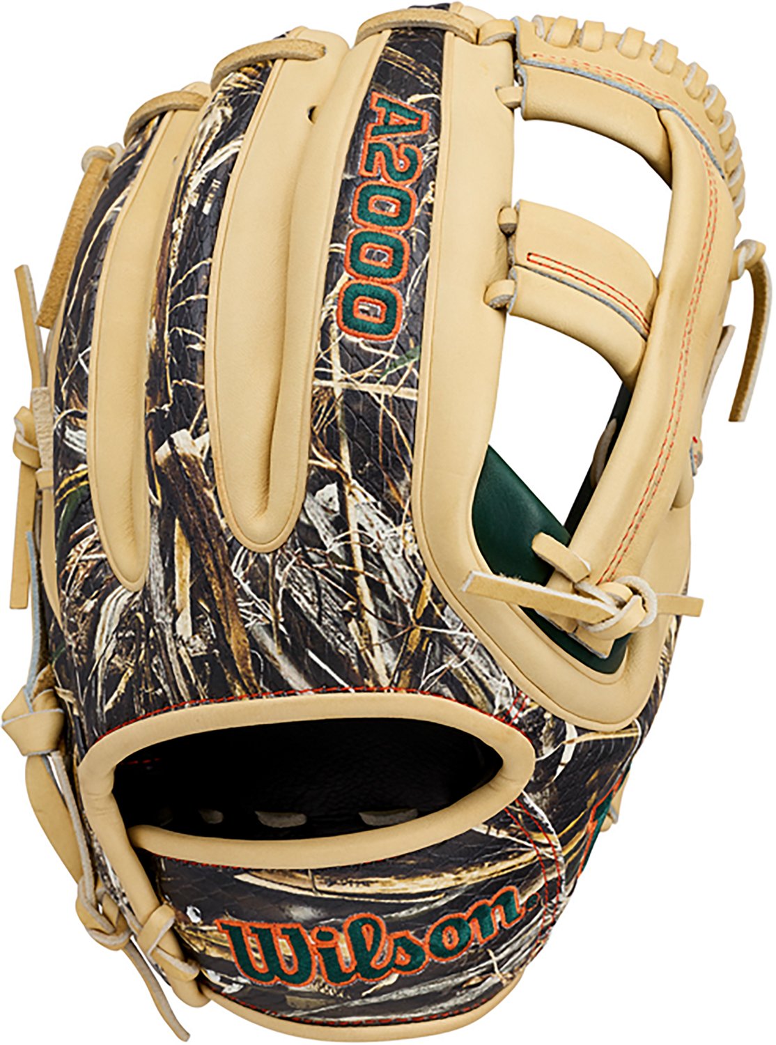 Wilson Adults' 11.75 in. A2000 GH2 x Realtree Infield Fielding Glove