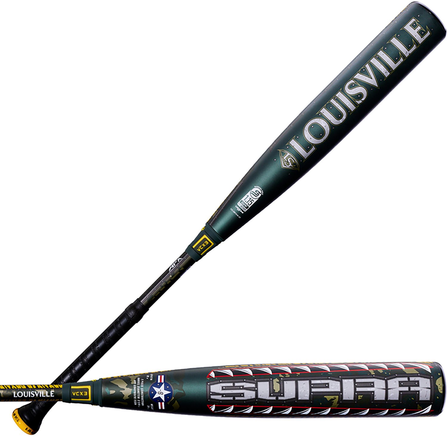 Louisville Slugger Supra Tigershark 2027 USSSA Baseball Bat -8