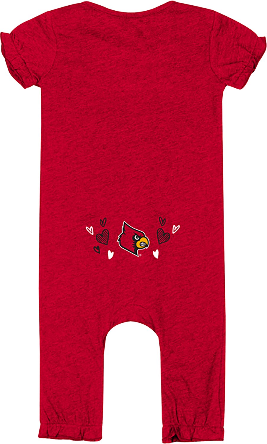 Colosseum Athletics Infant Girls' University of Louisville Pom Pom Romper - view number 2