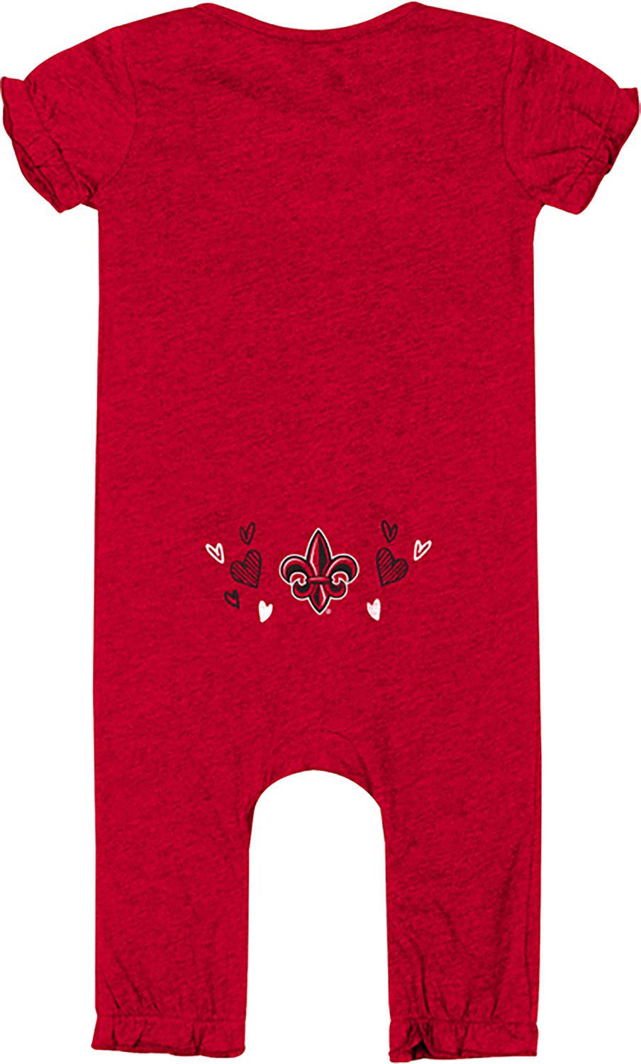 Colosseum Athletics Infant Girls' University of Louisiana at Lafayette Pom Romper