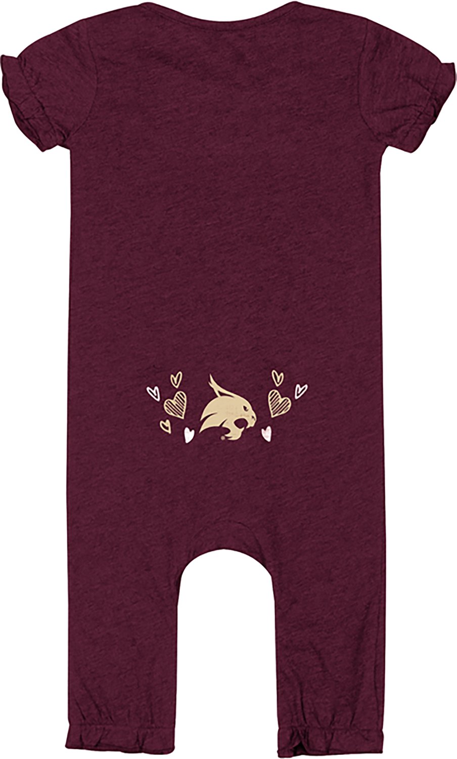 Colosseum Athletics Infant Girls' Texas State University Pom Romper