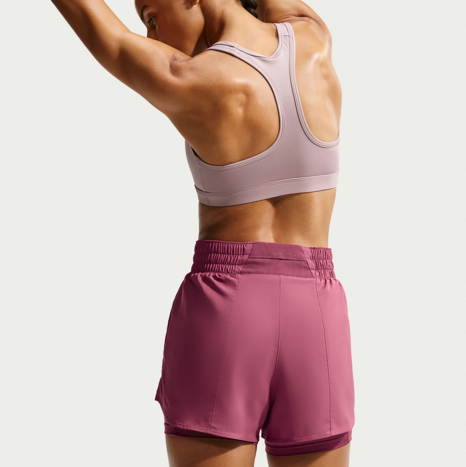 Nike Women's Dri-FIT One High-Rise 2-in-1 Shorts 3 in - view number 4