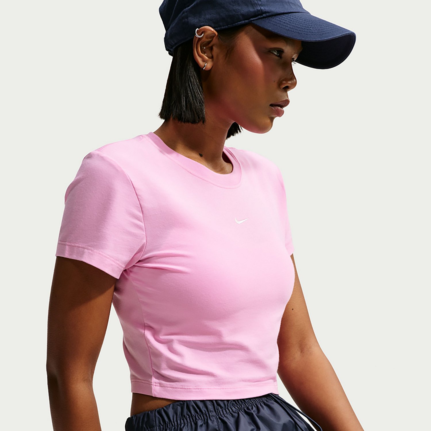 Nike Women's Sportswear Chill Knit Cropped T-shirt - view number 5