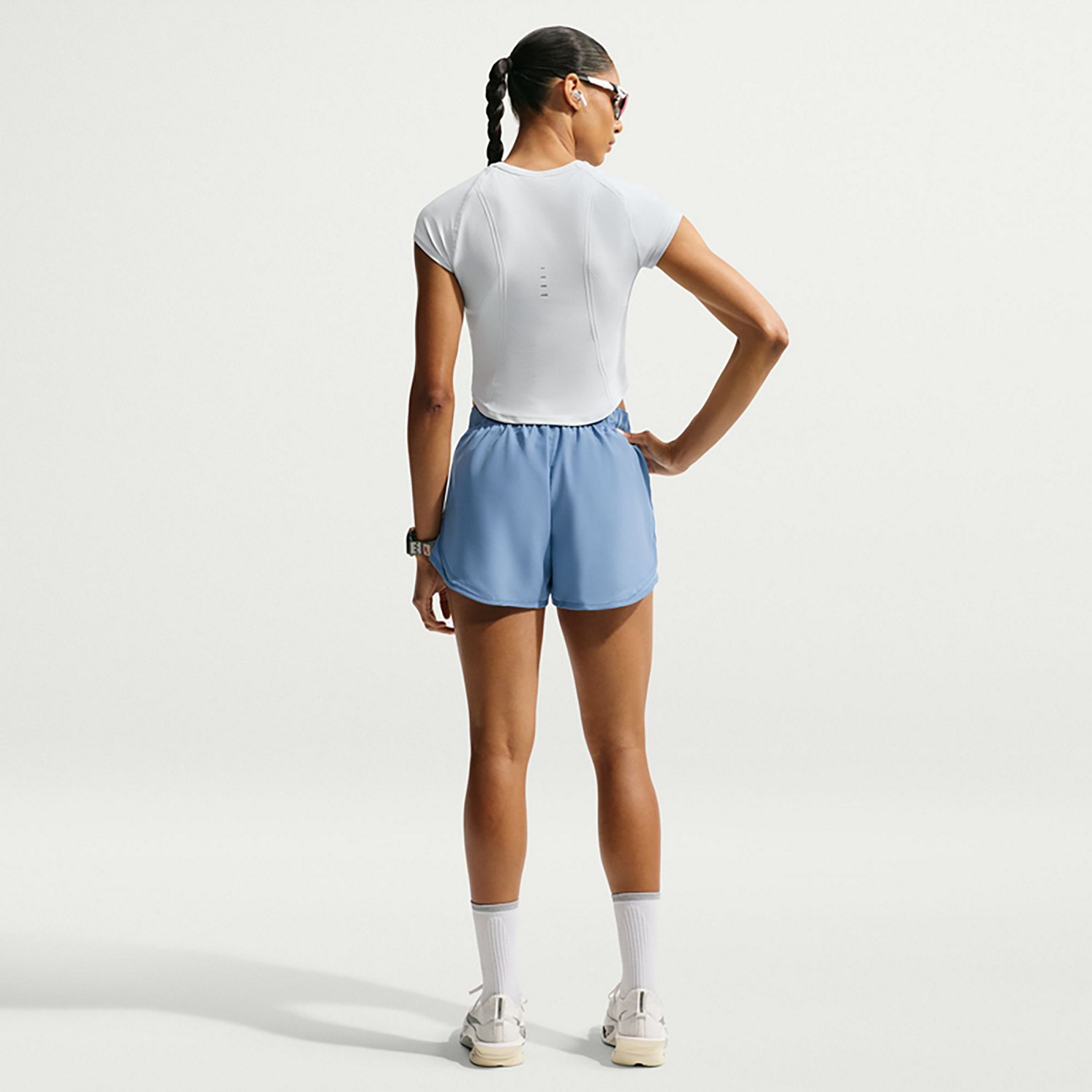 Nike Women's Tempo Dri-FIT Mid-Rise Running Shorts 3 in - view number 2