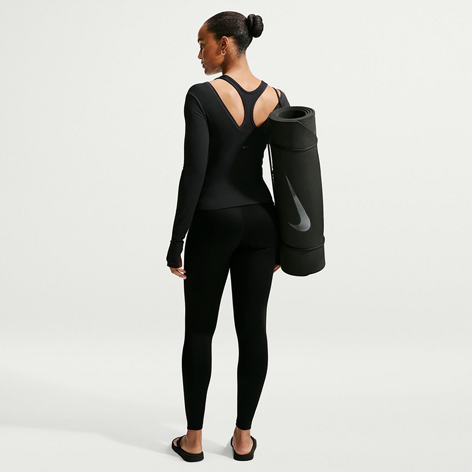 Nike Women's Therma-FIT High Waisted Full Length Leggings - view number 2
