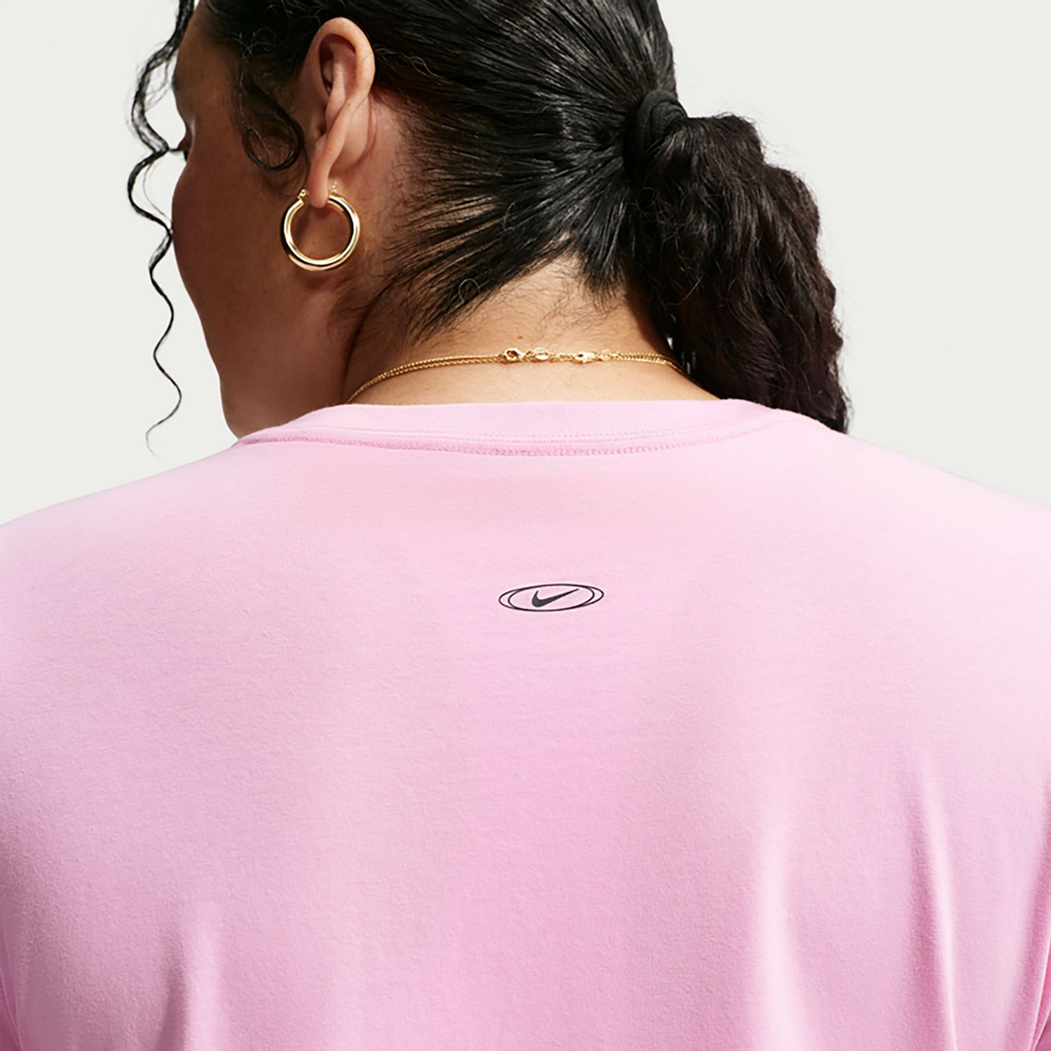 Nike Women's Plus Sportswear Chill Knit Mid-Crop Short Sleeve T-shirt - view number 4