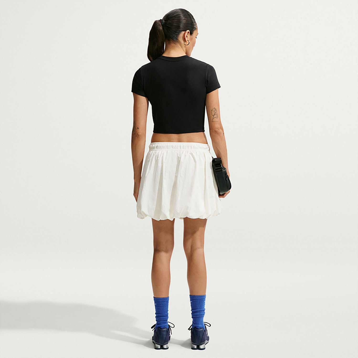Nike Women's Sportswear Chill Knit Crop Graphic Short Sleeve T-shirt - view number 2