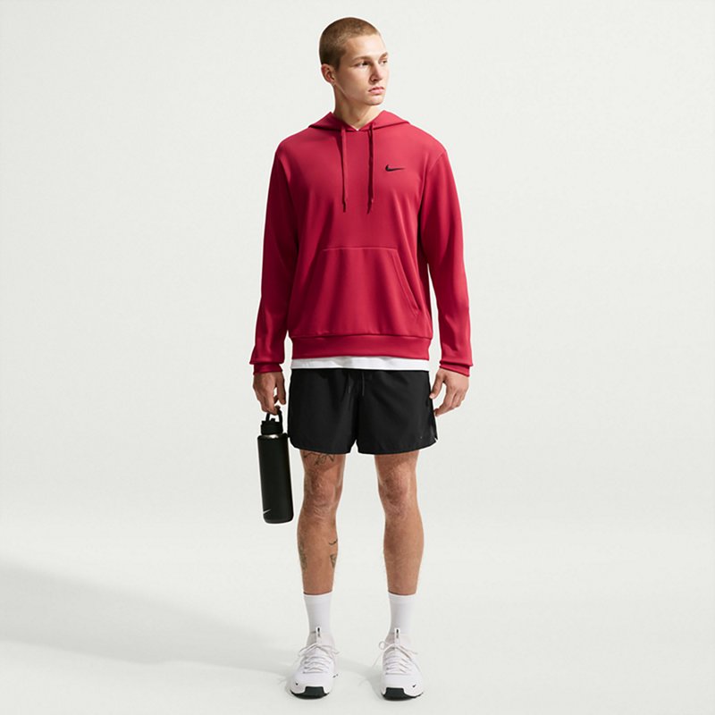 Nike Men's Flex Dri-FIT UV Protection Pullover Hoodie in Red | IF2985-608