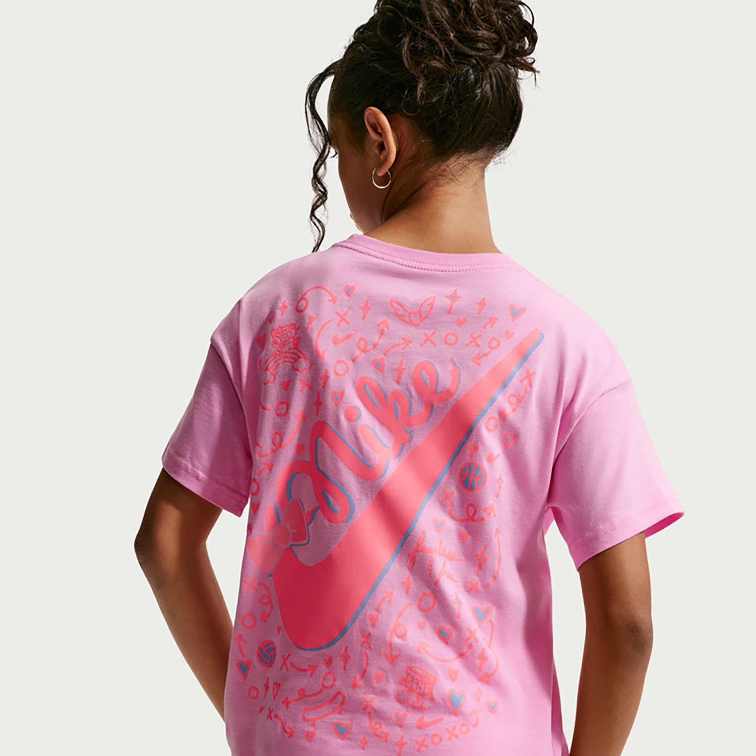 Nike Boys' Essential Boxy Sportswear Bows T-shirt - view number 3