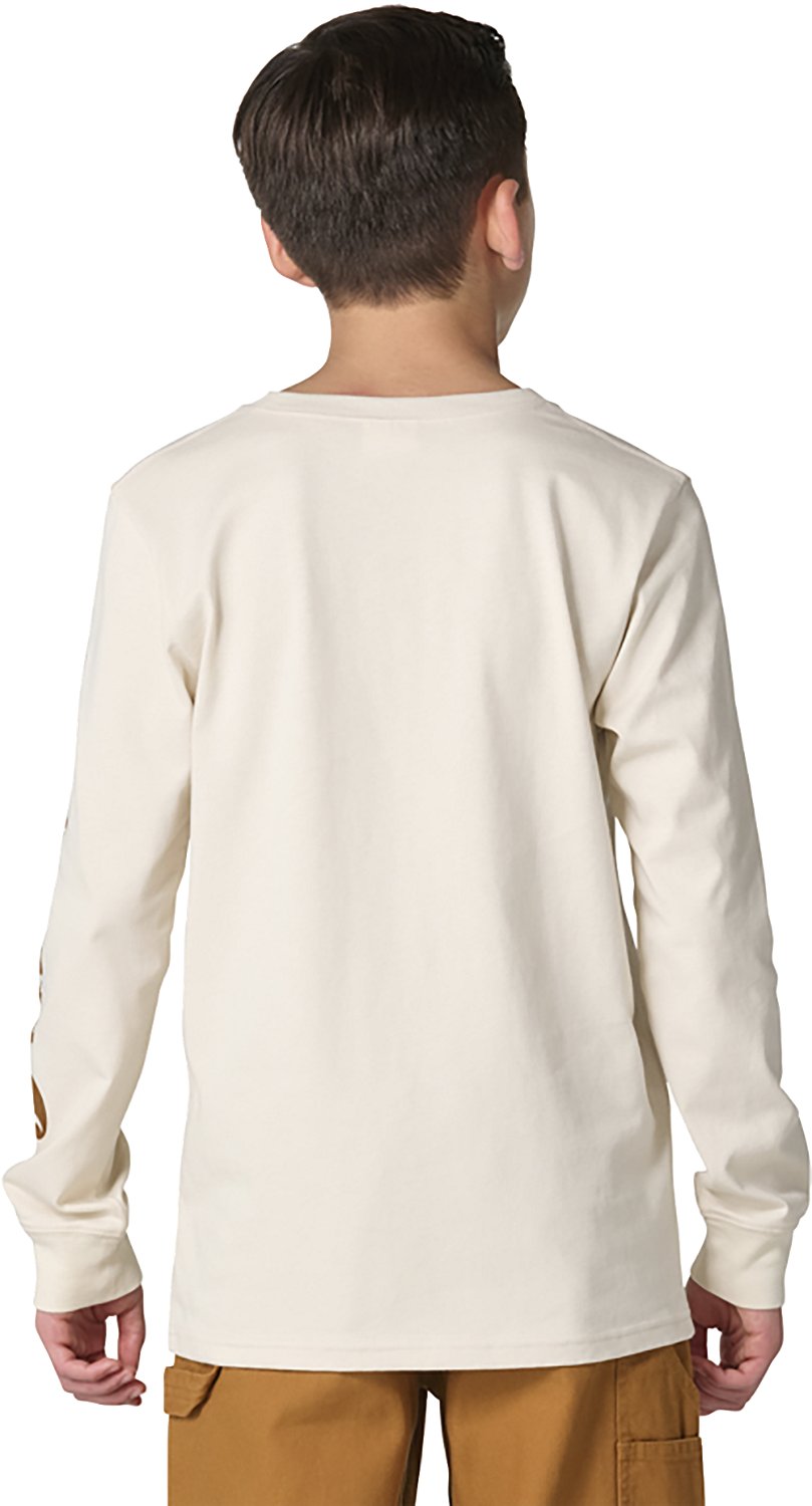 Carhartt Boys' Pocket Logo Long Sleeve T-shirt