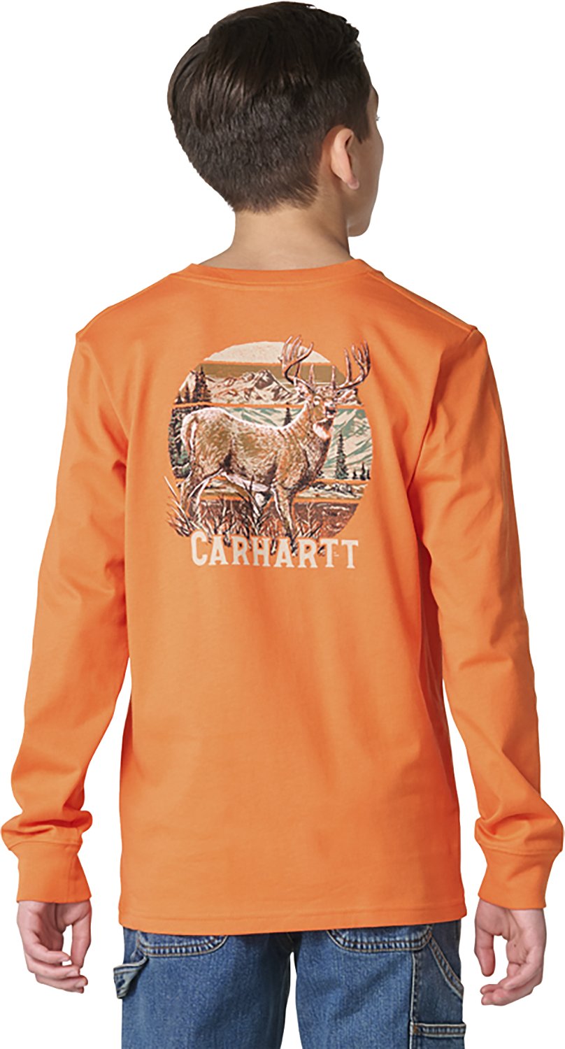 Carhartt Boys' Deer Long Sleeve T-shirt