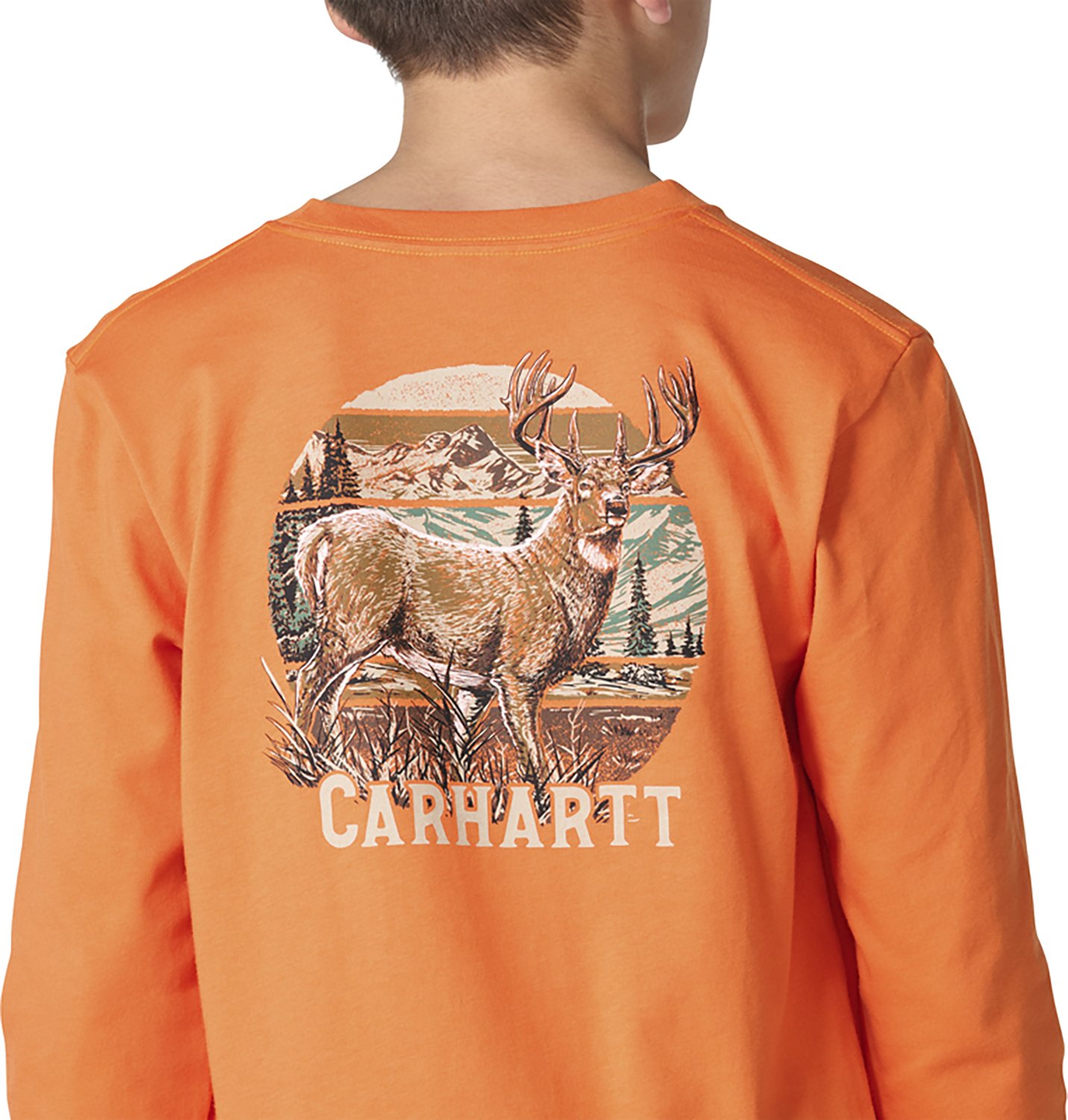 Carhartt Boys' Deer Long Sleeve T-shirt