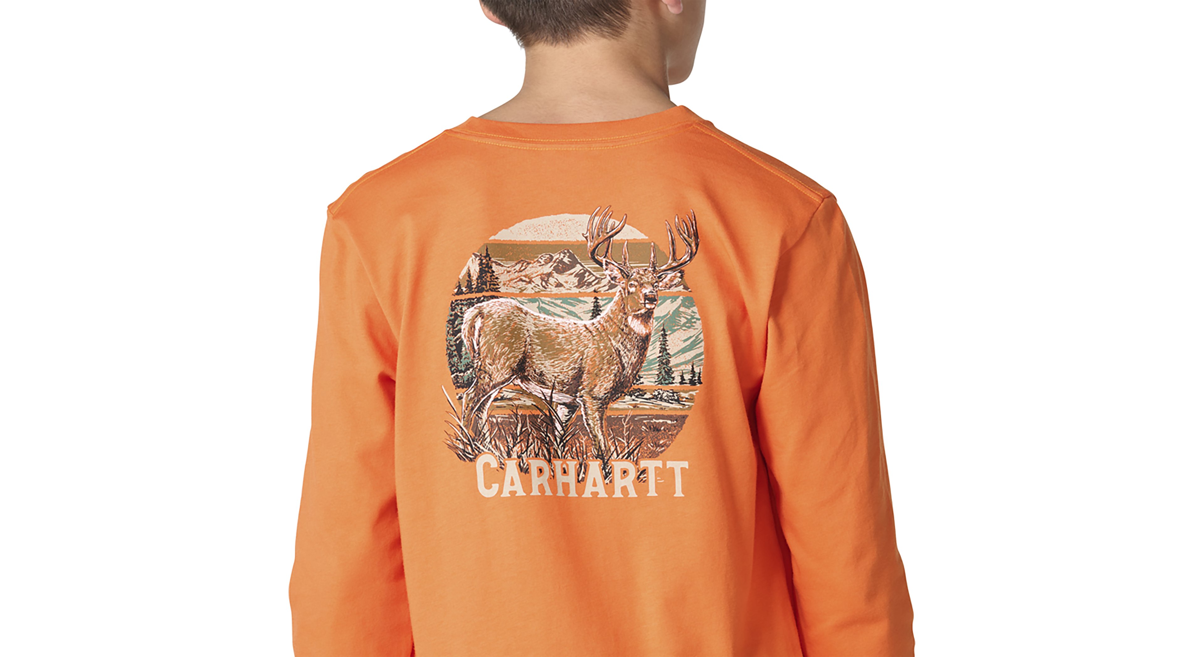 Carhartt Boys' Deer Long Sleeve T-shirt