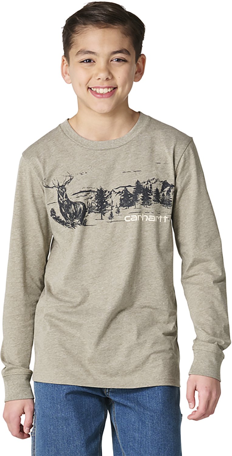 Carhartt Boys' Outdoor Long Sleeve T-shirt