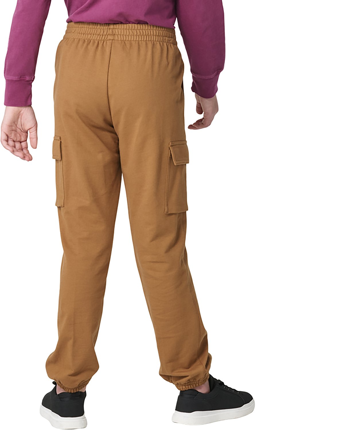 Carhartt Girls' French Terry Cargo Joggers - view number 2