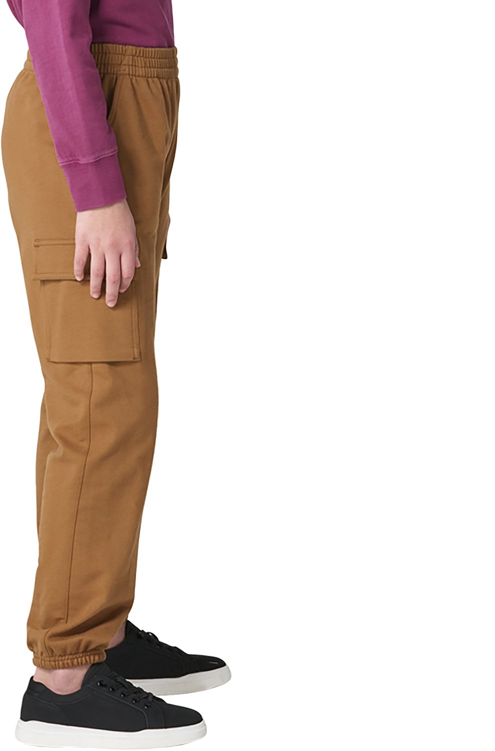 Carhartt Girls' French Terry Cargo Joggers - view number 3