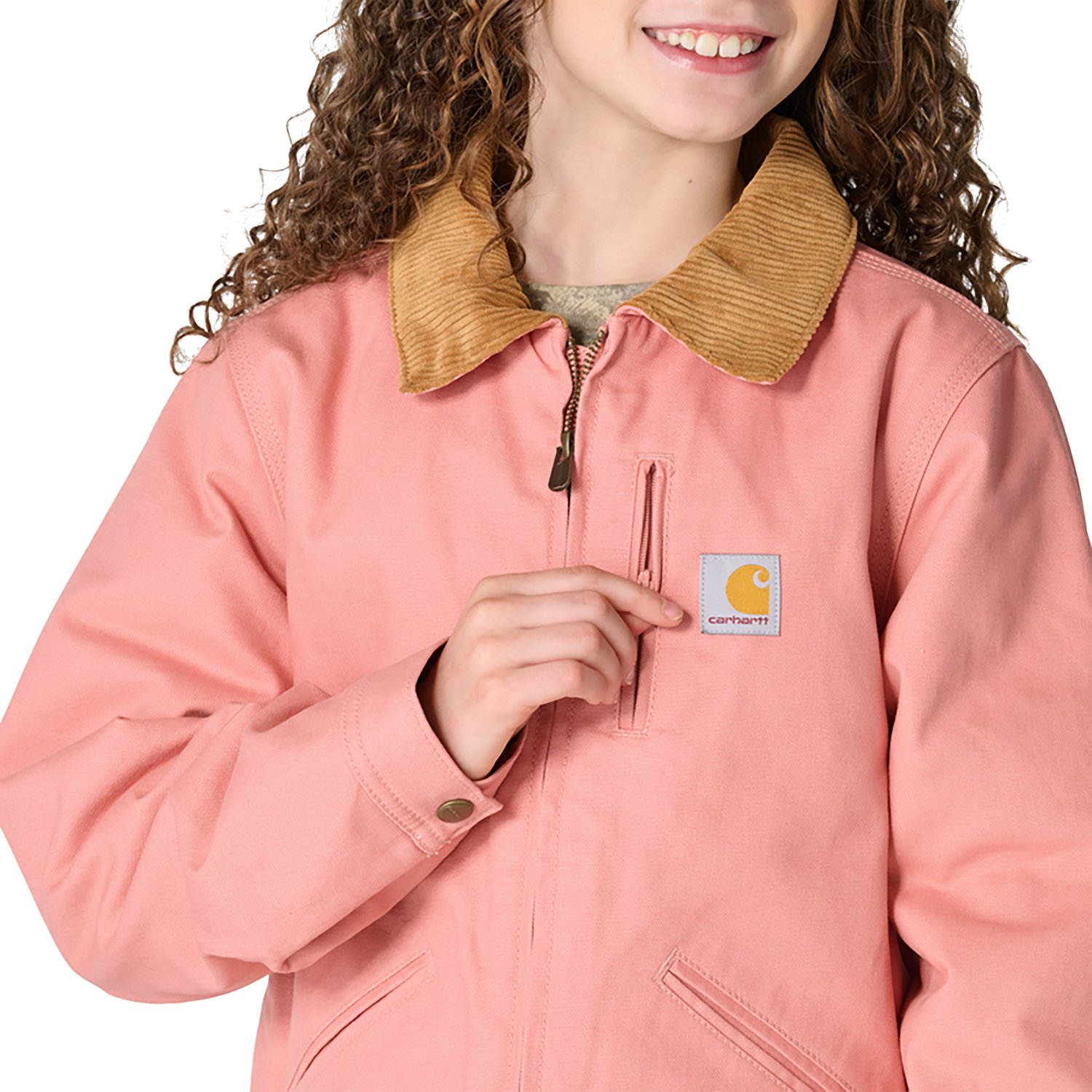 Carhartt Girls' Canvas Detroit Jacket - view number 3