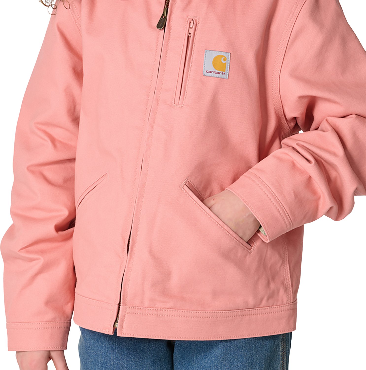 Carhartt Girls' Canvas Detroit Jacket - view number 4
