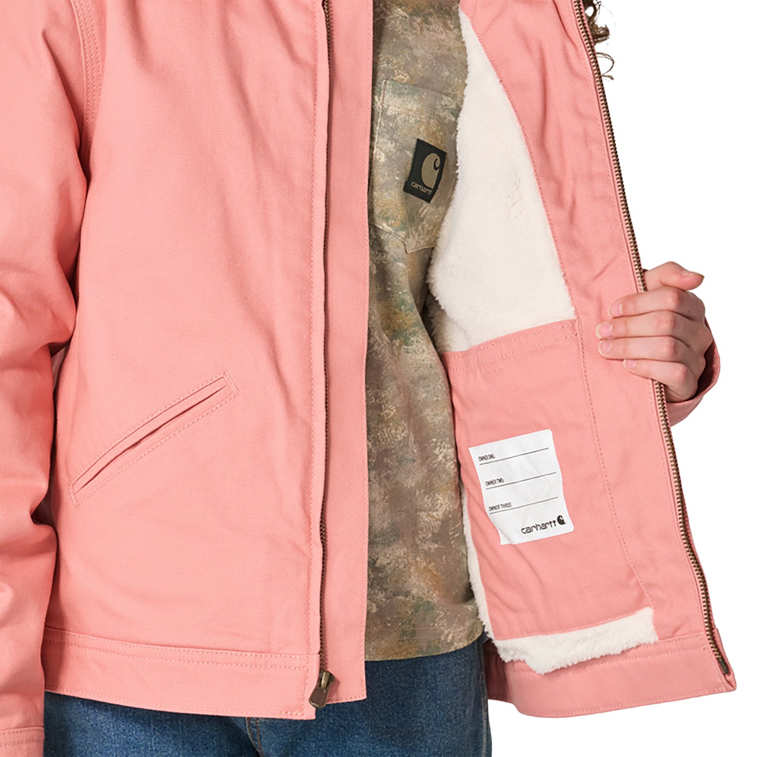 Carhartt Girls' Canvas Detroit Jacket - view number 5