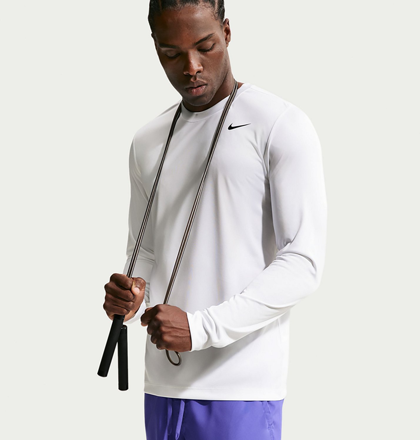 Nike Men's Dri-FIT Long Sleeve Training Top - view number 5