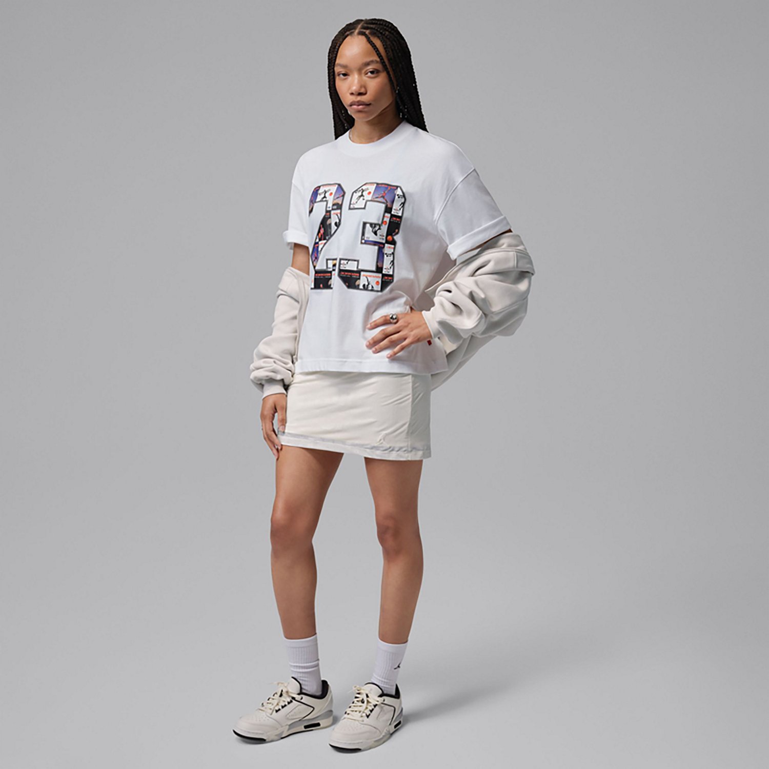 Jordan Women's Short Sleeve Graphic 23 T-shirt - view number 6