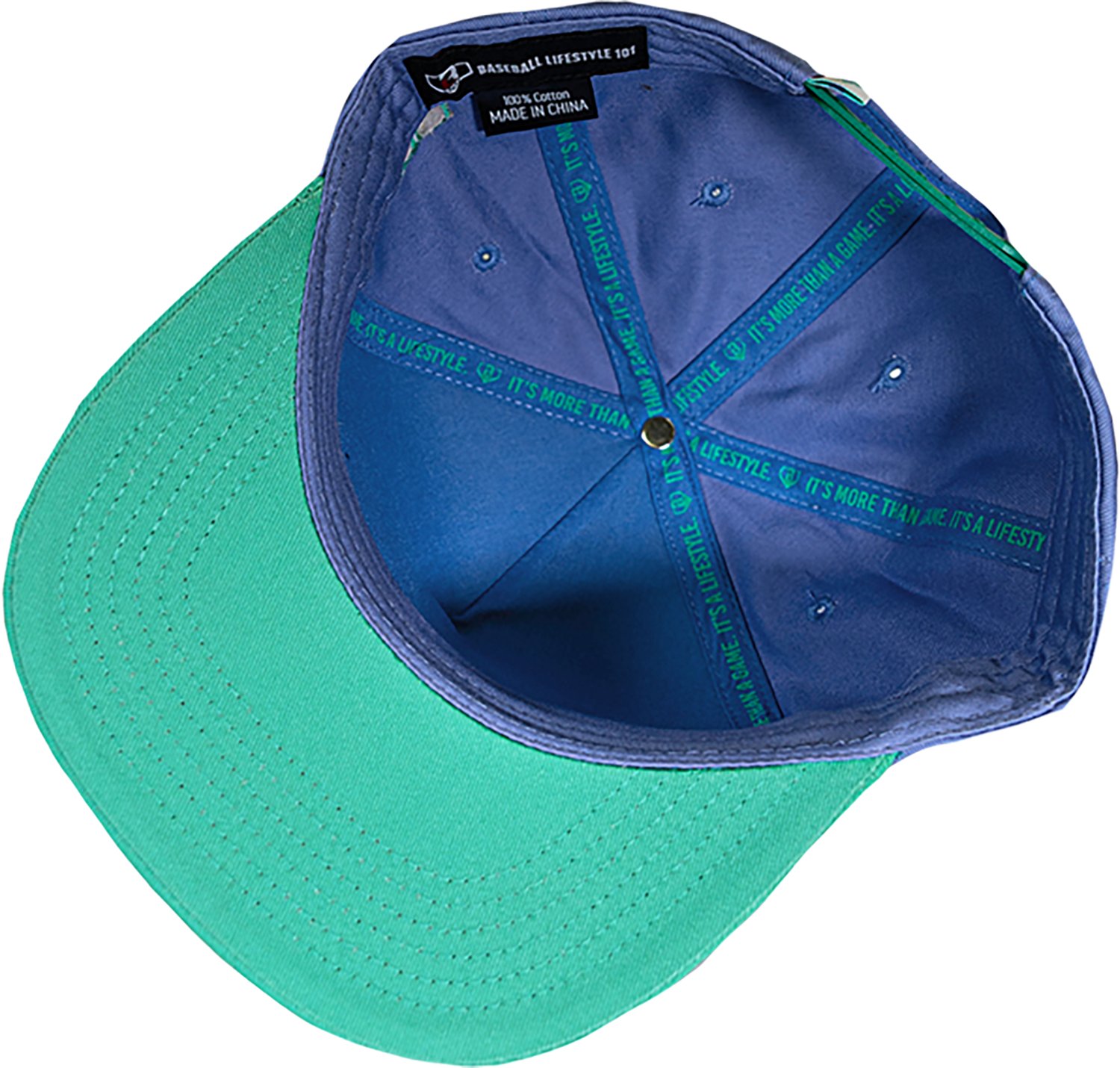 Baseball Lifestyle 101 Adults' Cotton Candy Snapback Cap - view number 2