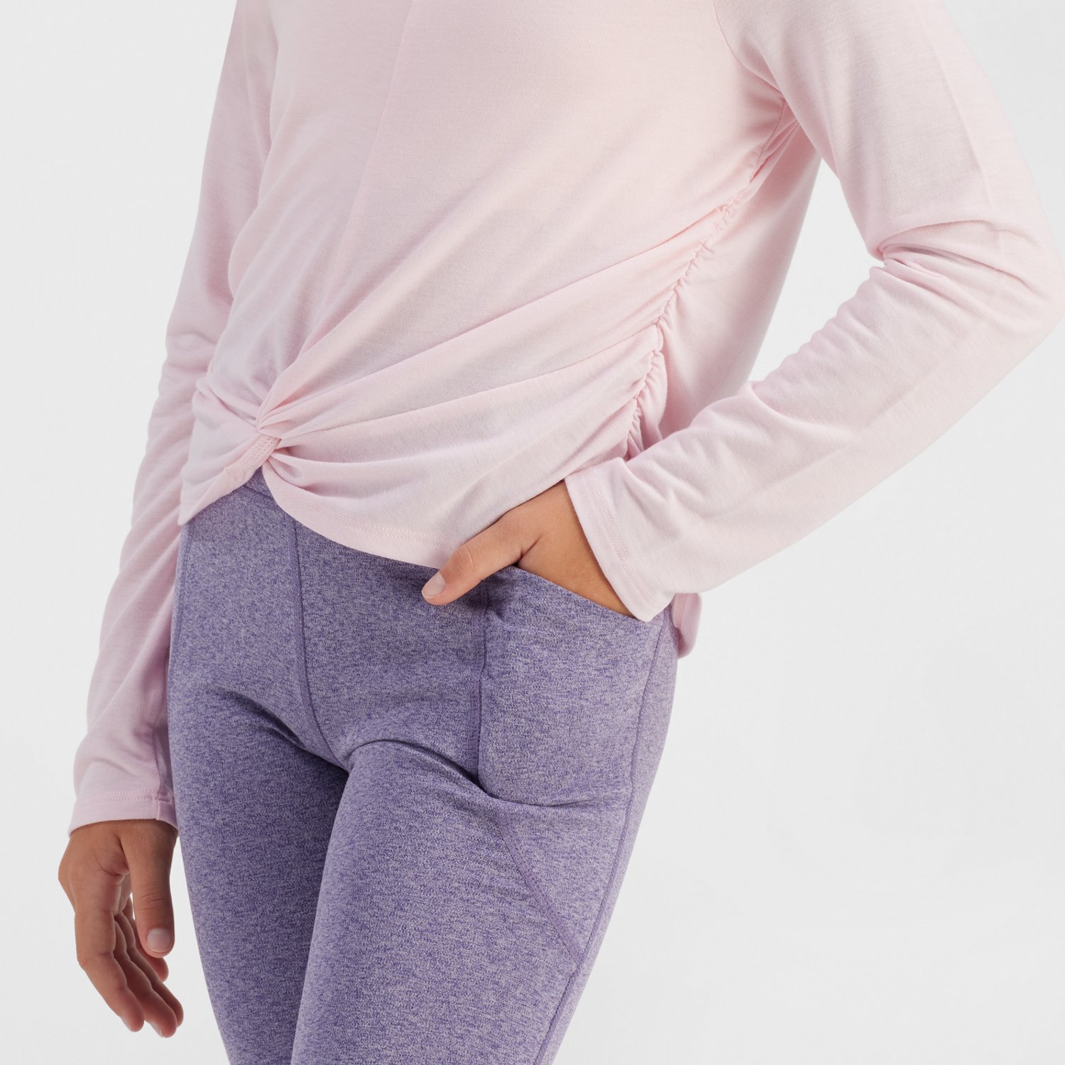 Freely Girls' Demi Long Sleeve Top - view number 4