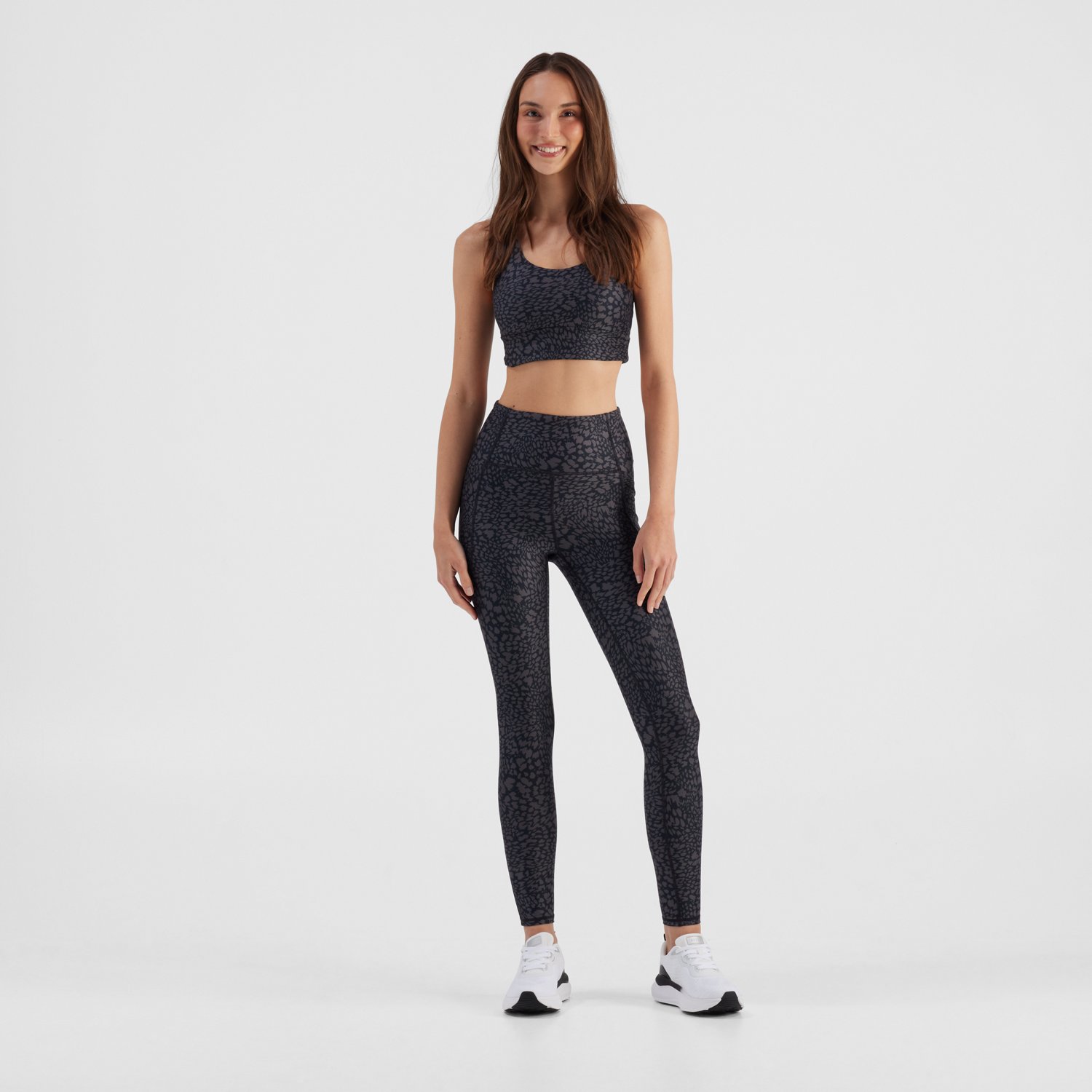 Freely Women's Haven Renew Forged Iron Animal Mix Sports Bra - view number 2