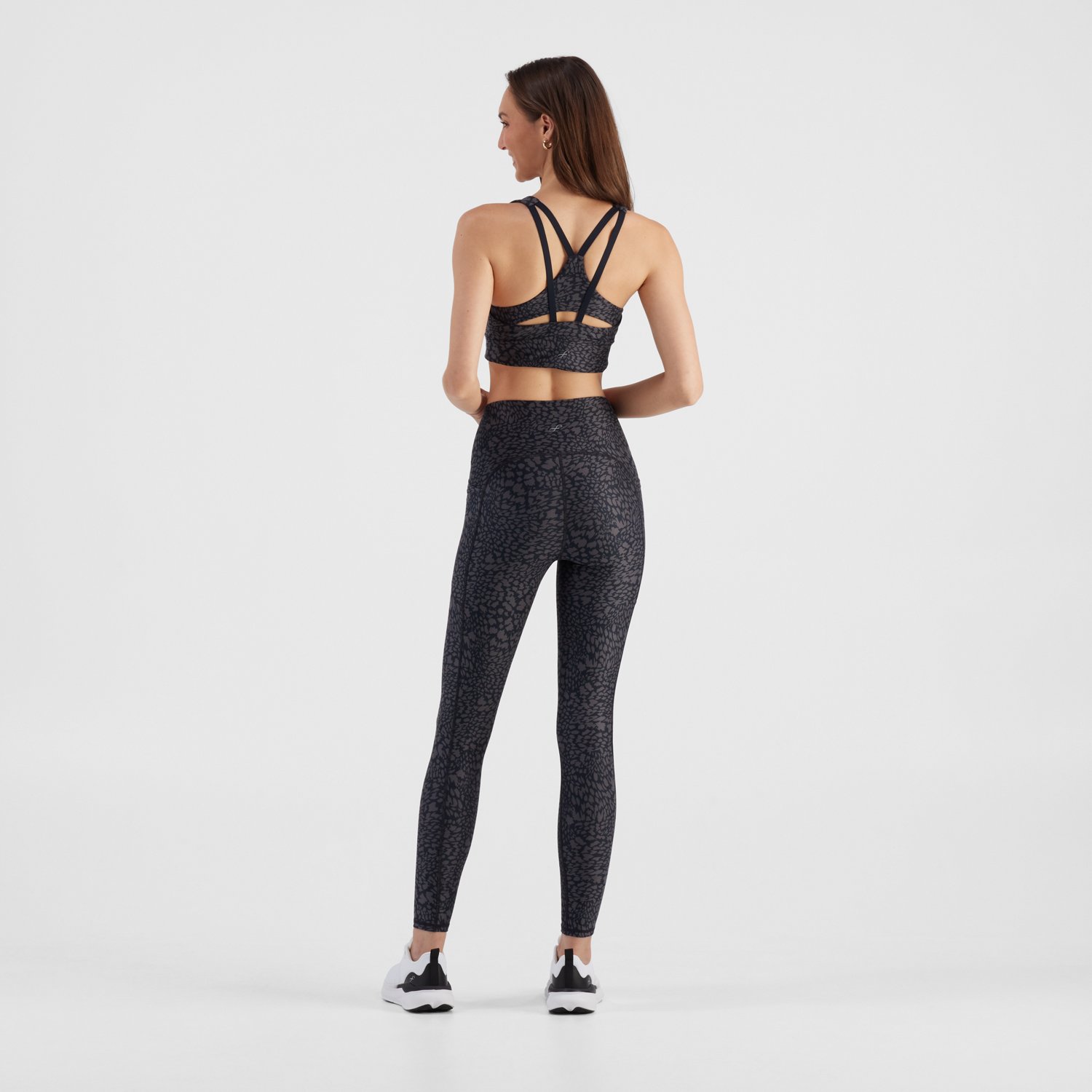 Freely Women's Haven Renew Forged Iron Animal Mix Sports Bra - view number 3