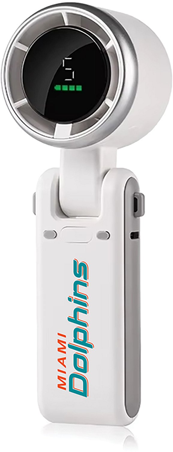AlphaCool Miami Dolphins Rechargeable Handheld Fan