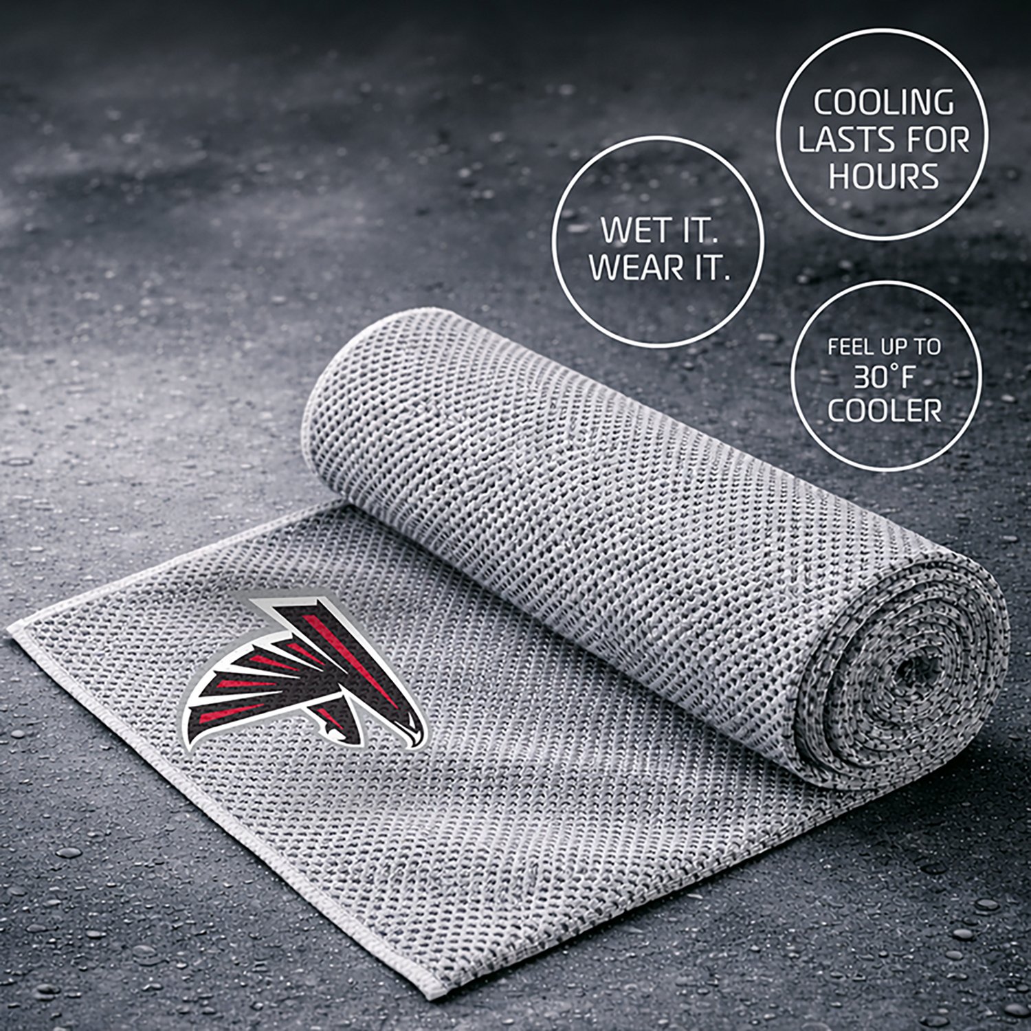 AlphaCool Atlanta Falcons Cooling Towel - view number 3