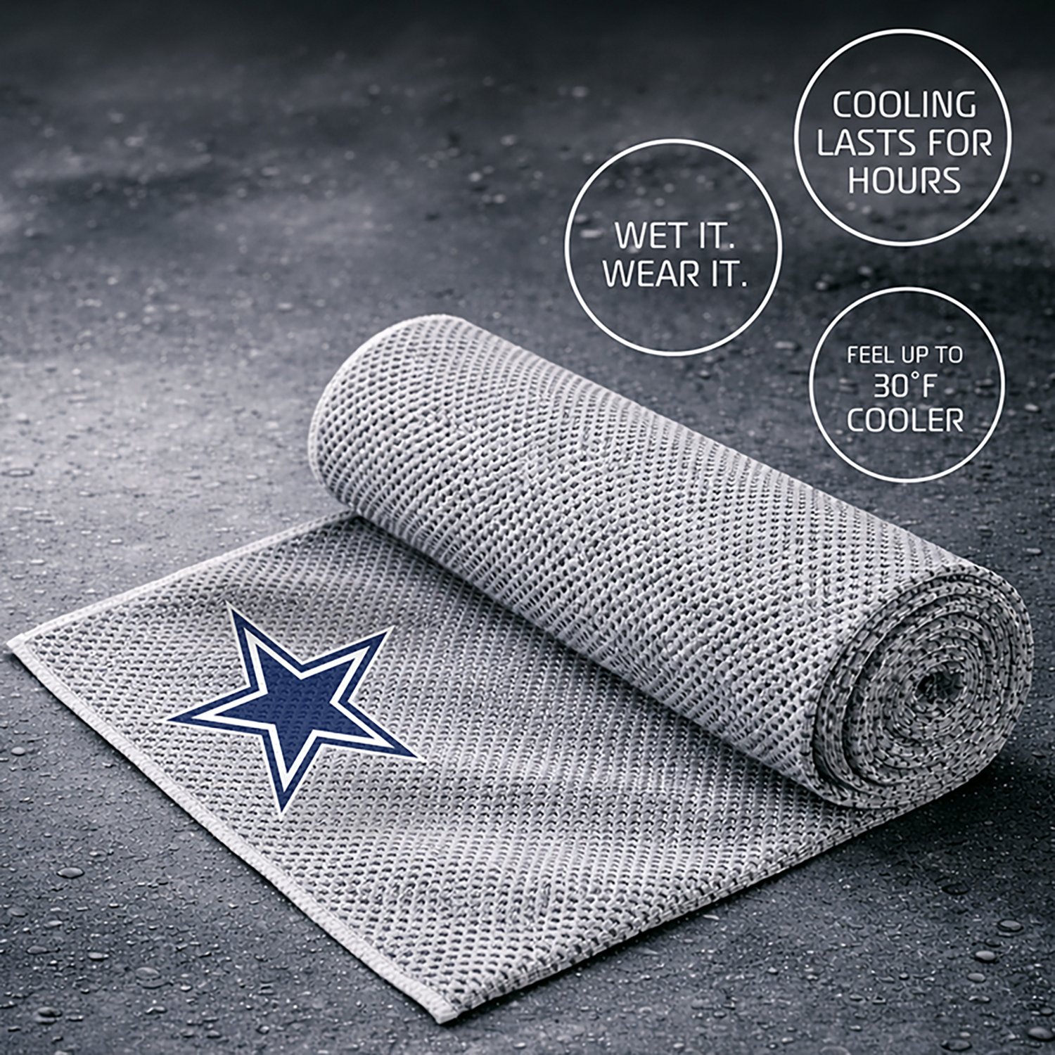 AlphaCool Dallas Cowboys Cooling Towel - view number 3