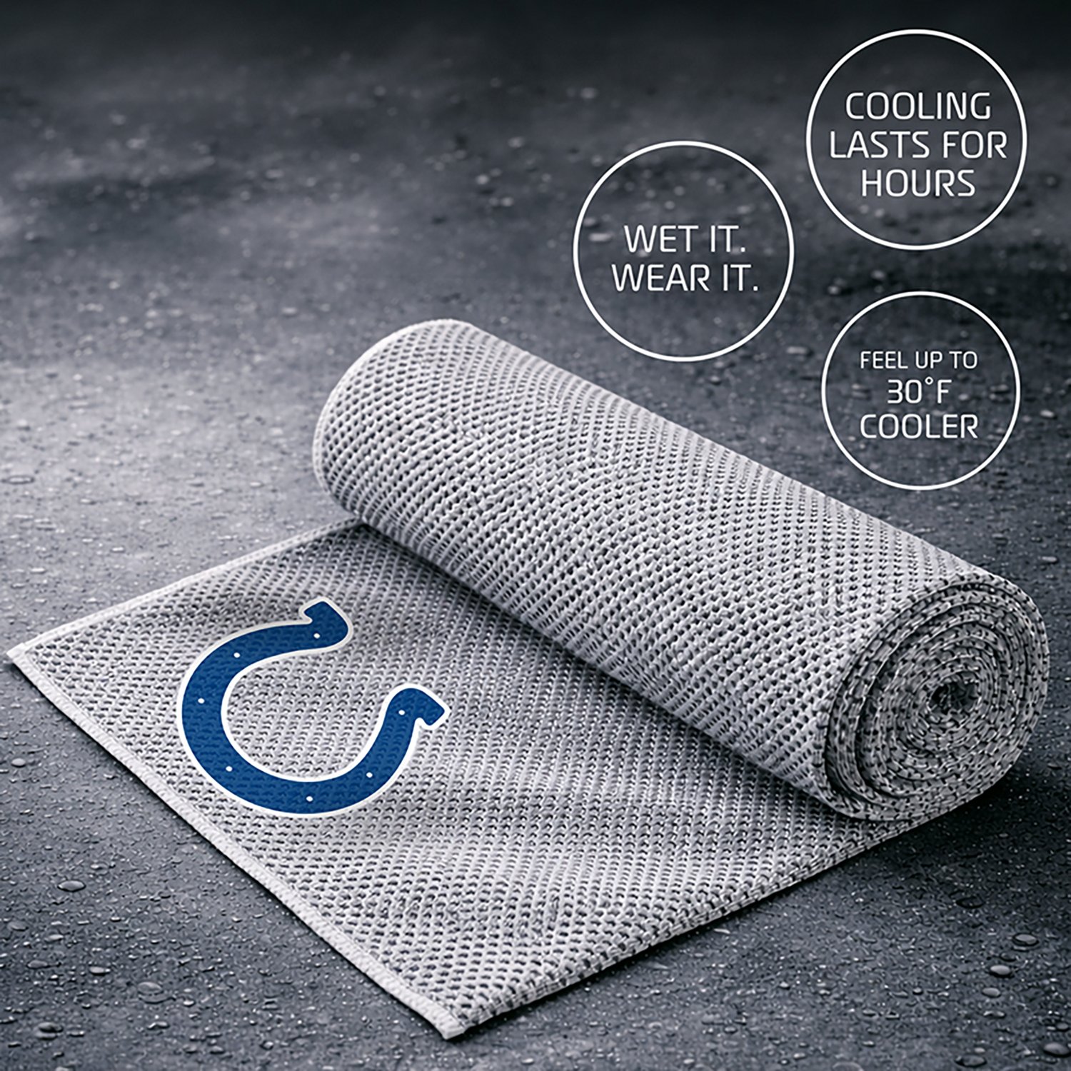 AlphaCool Indianapolis Colts Cooling Towel