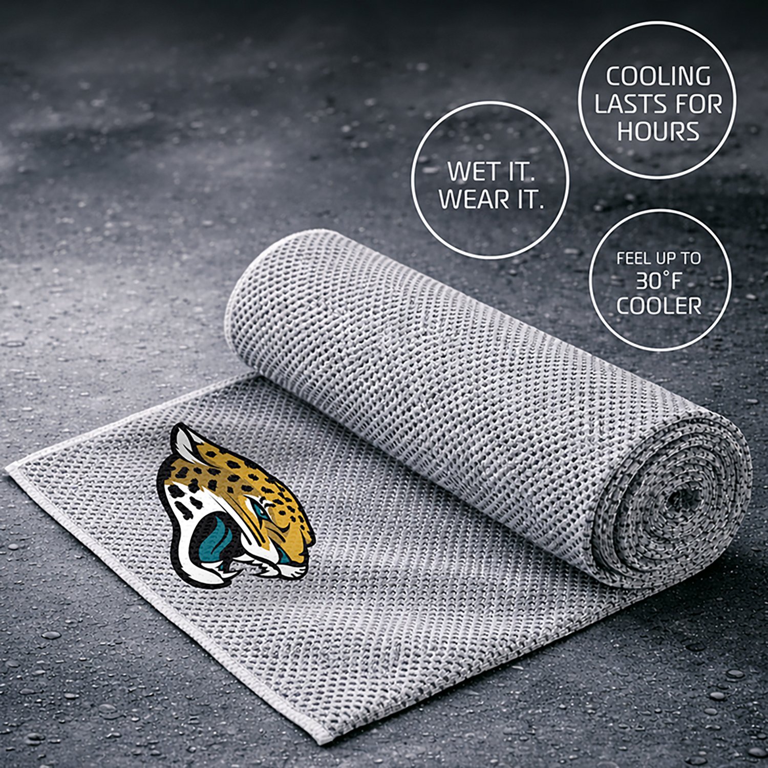 AlphaCool Jacksonville Jaguars Cooling Towel