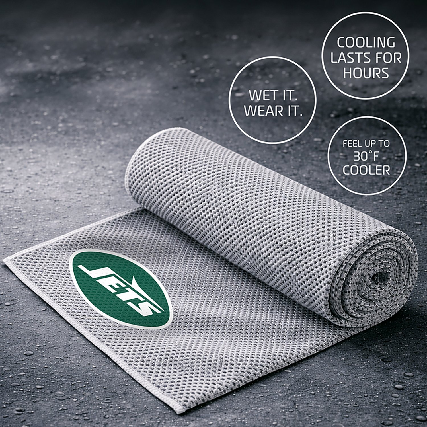 AlphaCool New York Jets Cooling Towel - view number 3
