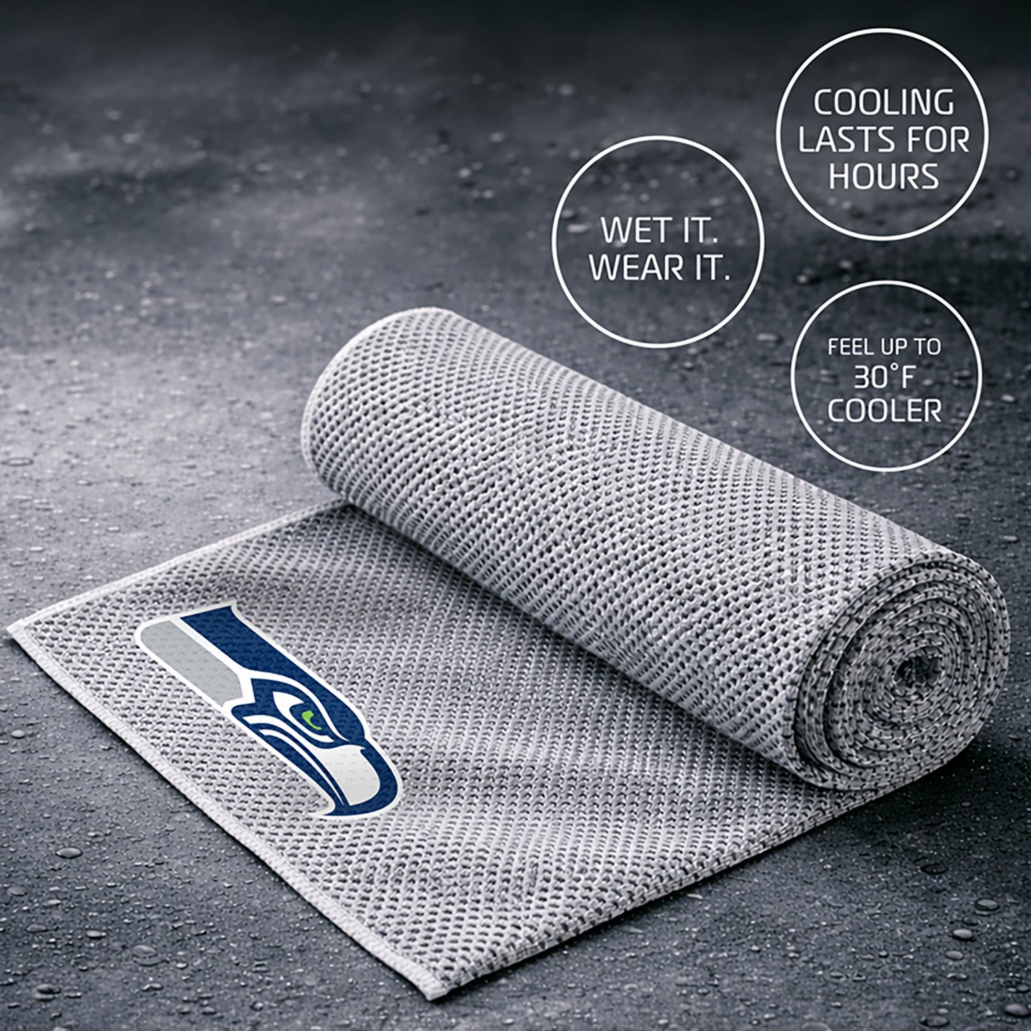 AlphaCool Seattle Seahawks Cooling Towel - view number 3